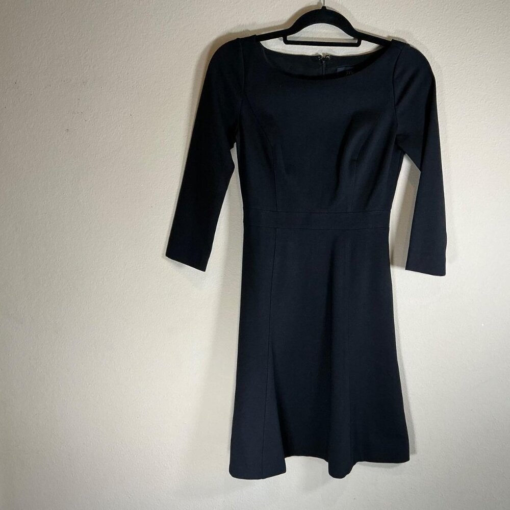J Crew Women's Dress, Size XS, Black